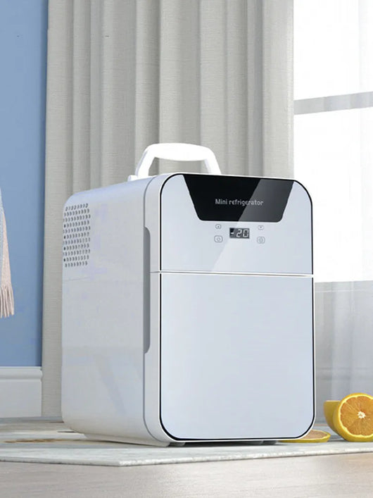 Mini réfrigérateur portable à affichage numérique, compresseur domestique, utilisation indispensable, cosmétiques pour étudiants, voiture, maison, touristes, 20 litres