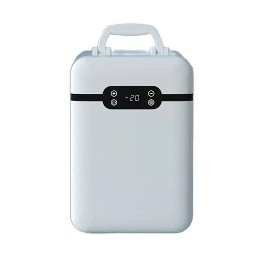 Mini réfrigérateur portable à affichage numérique, compresseur domestique, utilisation indispensable, cosmétiques pour étudiants, voiture, maison, touristes, 20 litres