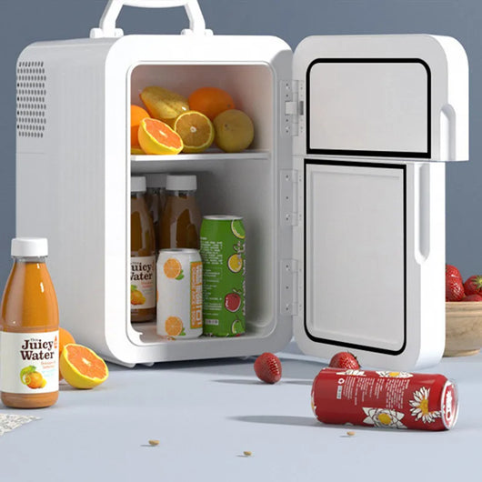 Mini réfrigérateur portable à affichage numérique, compresseur domestique, utilisation indispensable, cosmétiques pour étudiants, voiture, maison, touristes, 20 litres